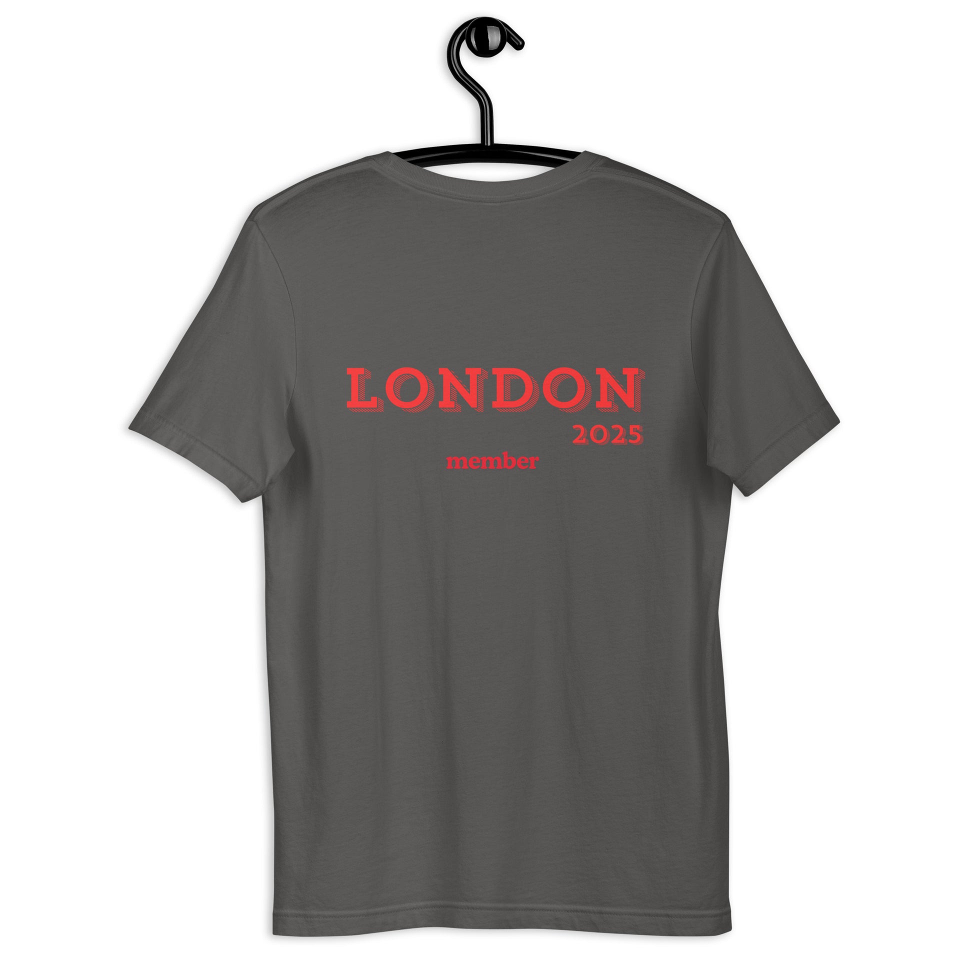 London T-Shirt 25 Asphalt