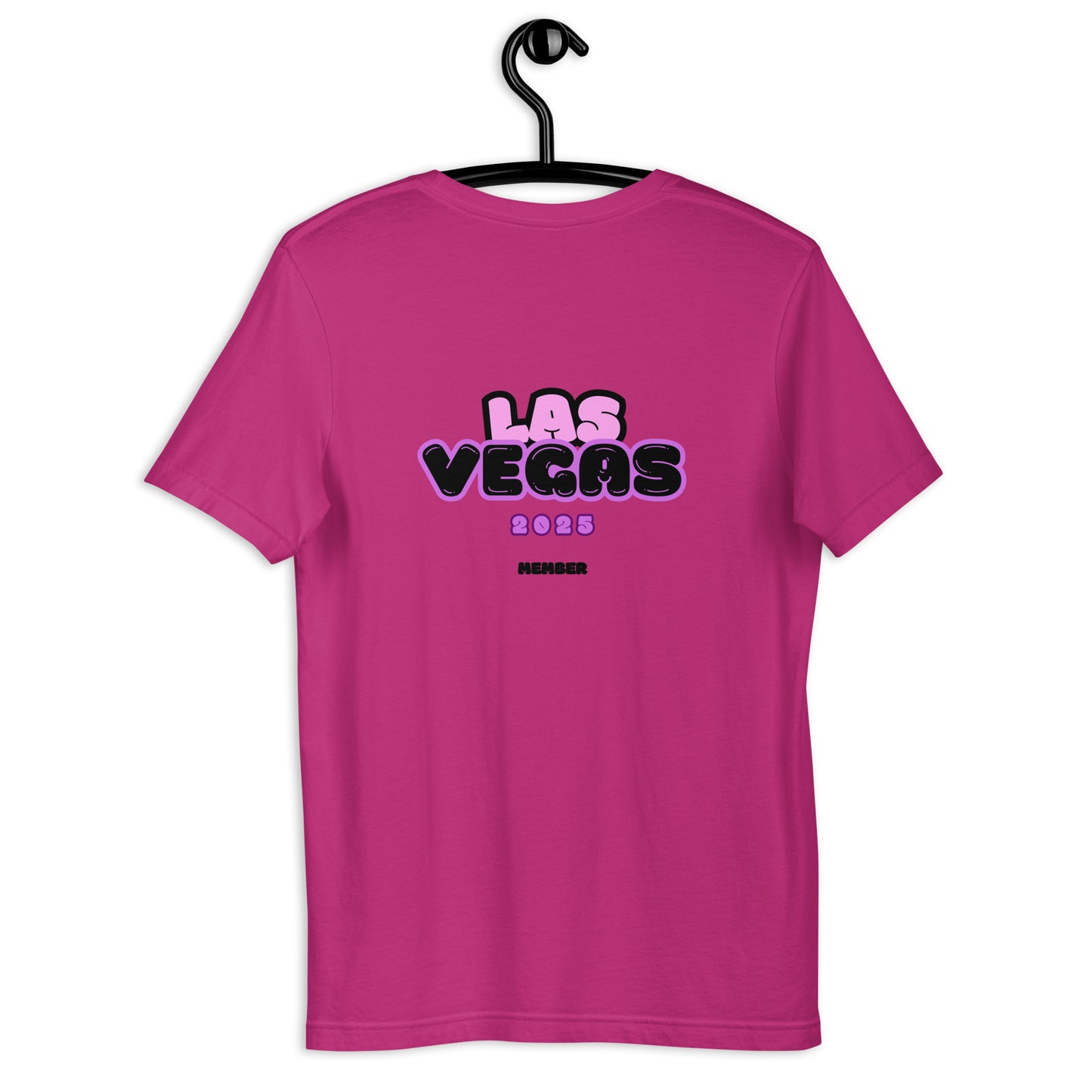 Las Vegas 2025 T-Shirt Berry