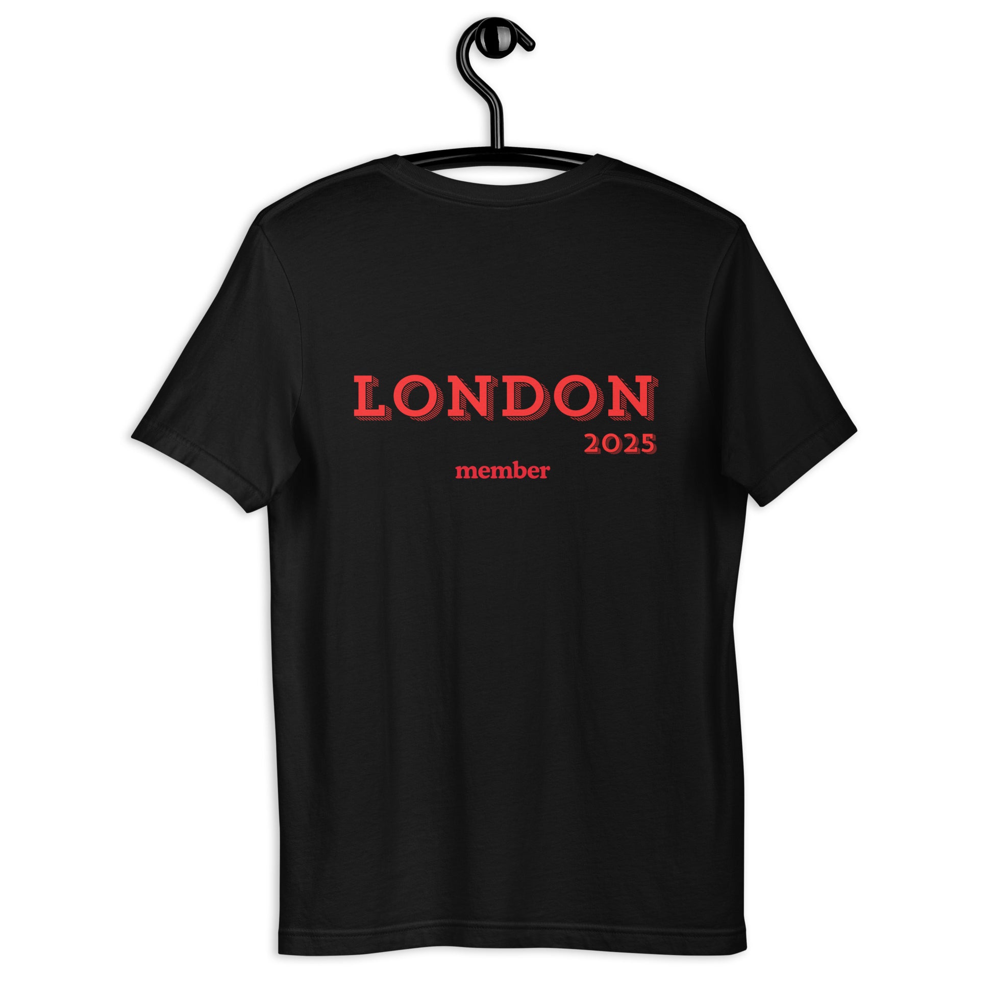 London T-Shirt 2025 Black