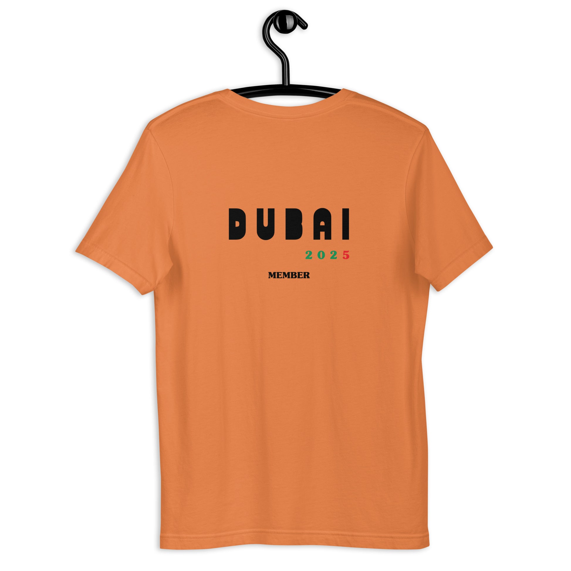 Dubai 2025 T-Shirt Orange