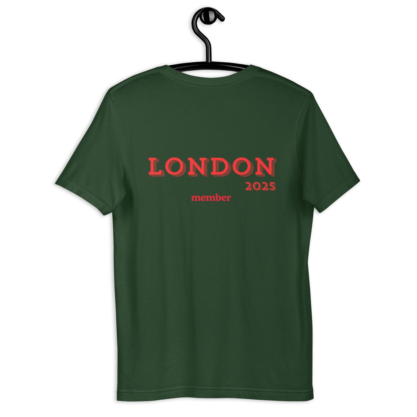 London T-Shirt 25 Forest Green