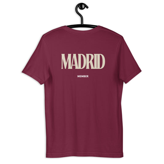 Madrid T-Shirt Maroon