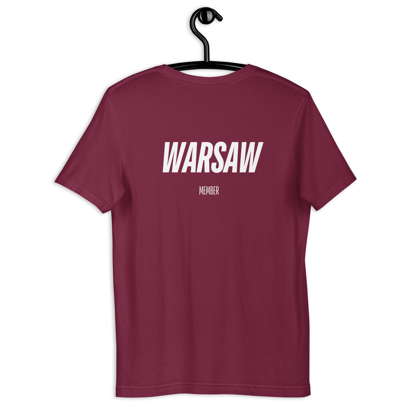 Warsaw T-Shirt Maroon