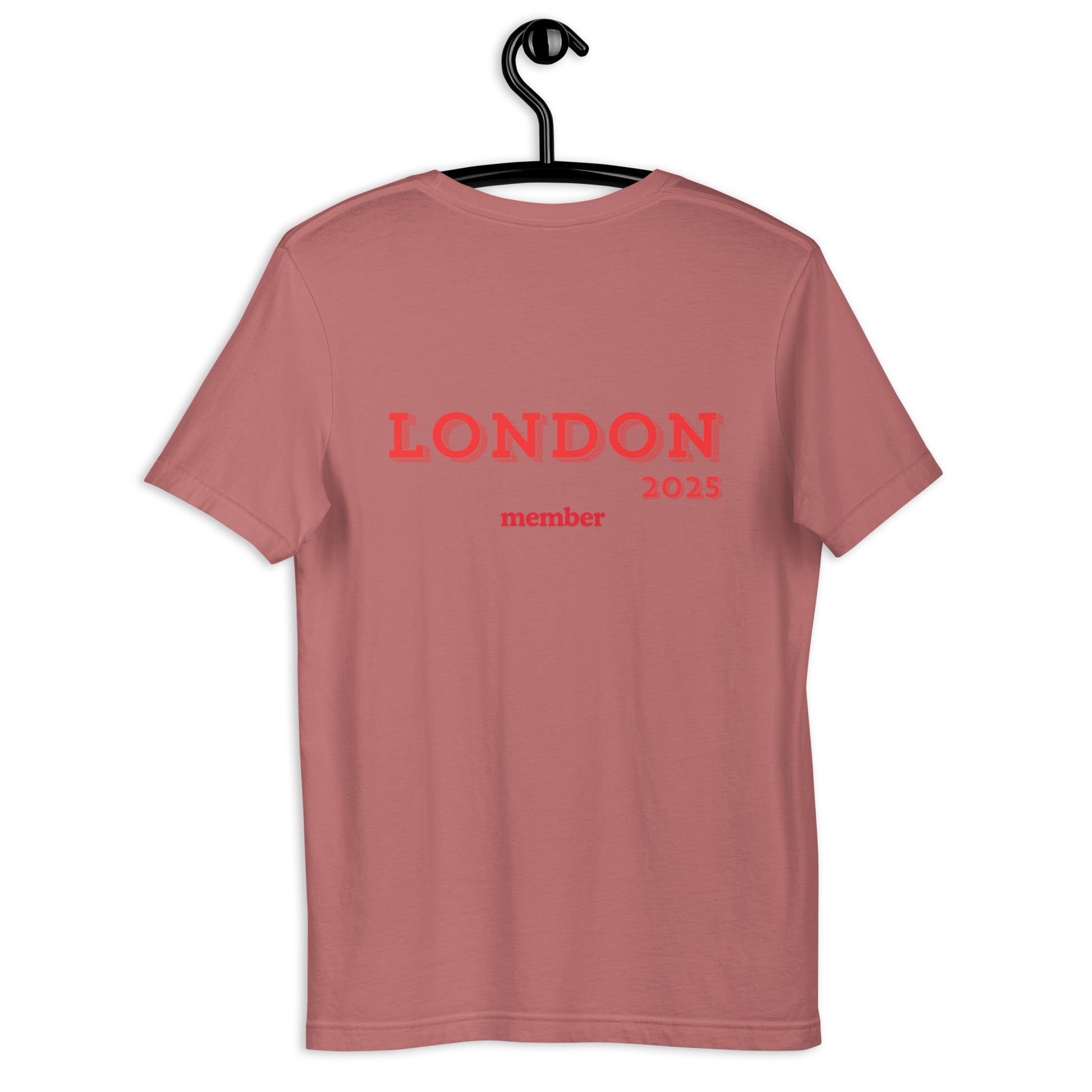 London T-Shirt 25 Mauve