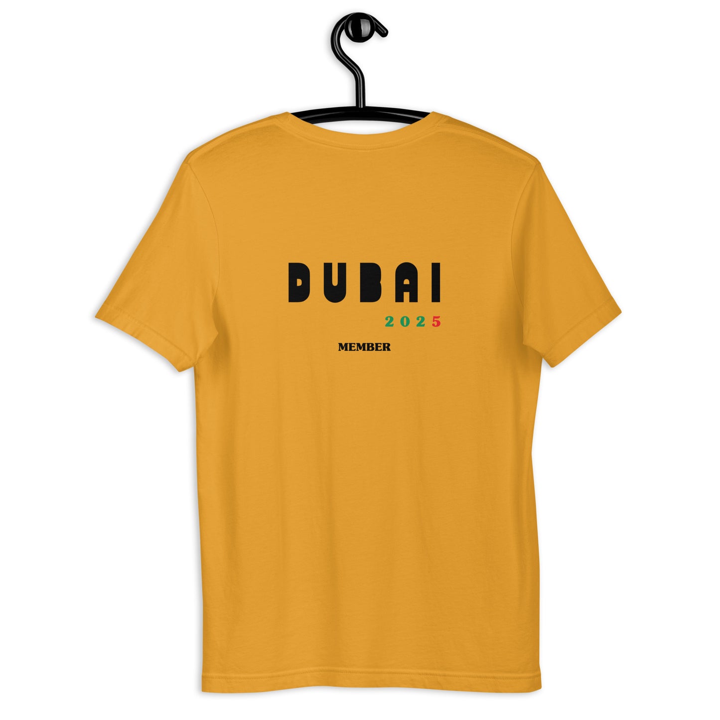 Dubai 2025 T-Shirt Mustard