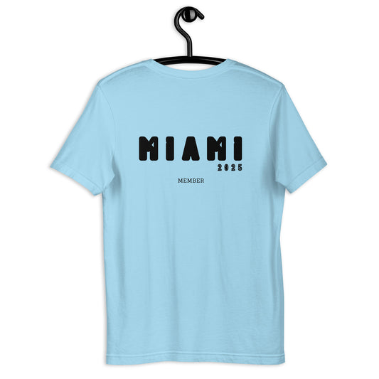 Miami 2025 T-Shirt Ocean Blue