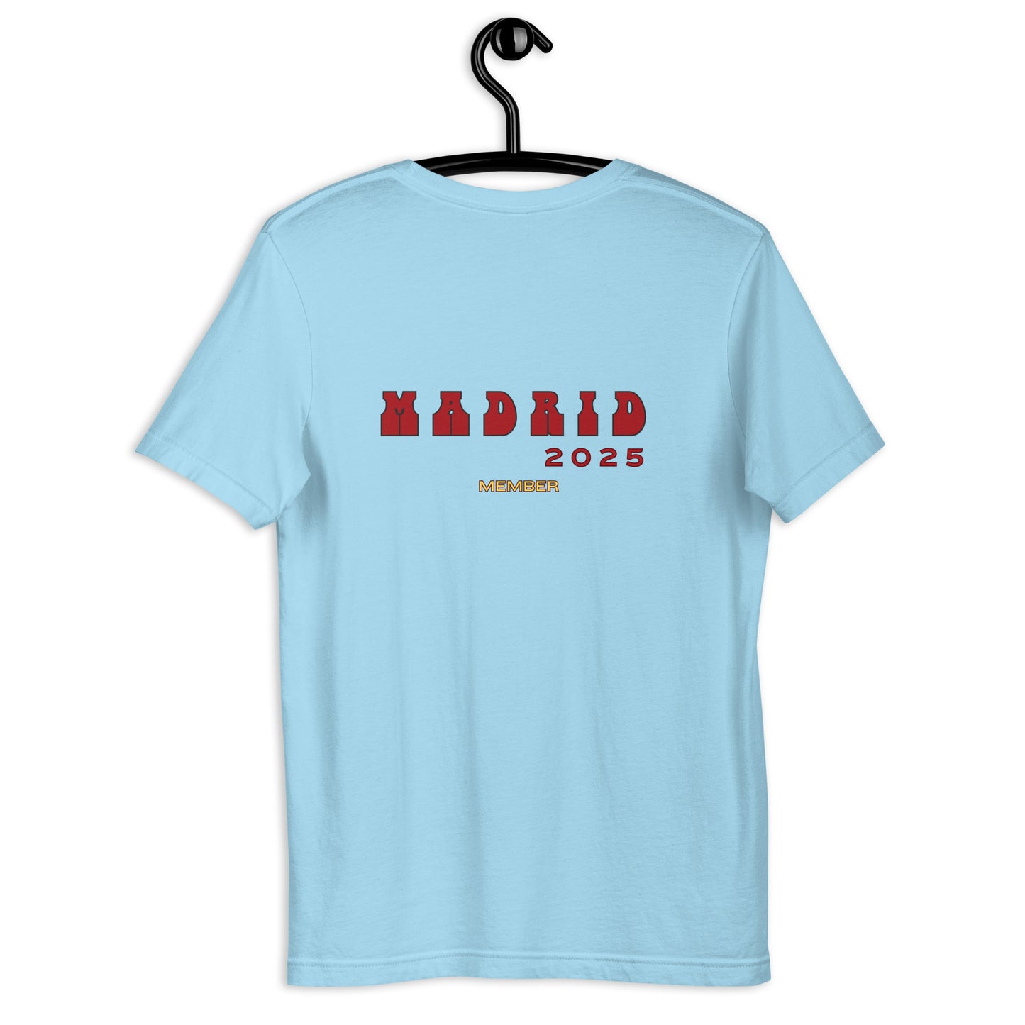 Madrid 2025 T-Shirt Ocean Blue