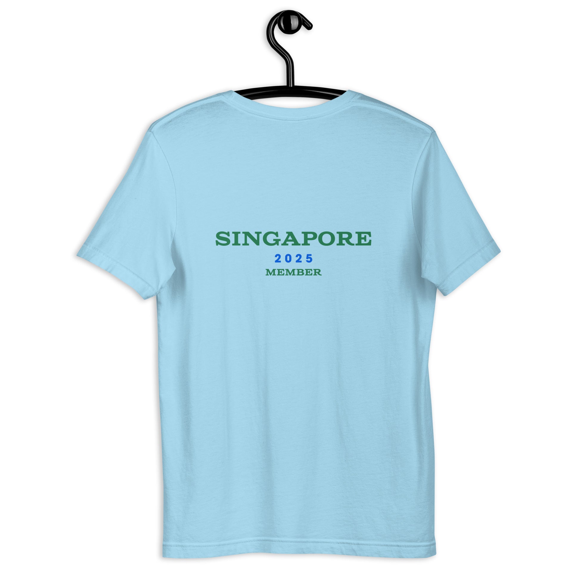 Singapore 2025 T-Shirt Ocean Blue