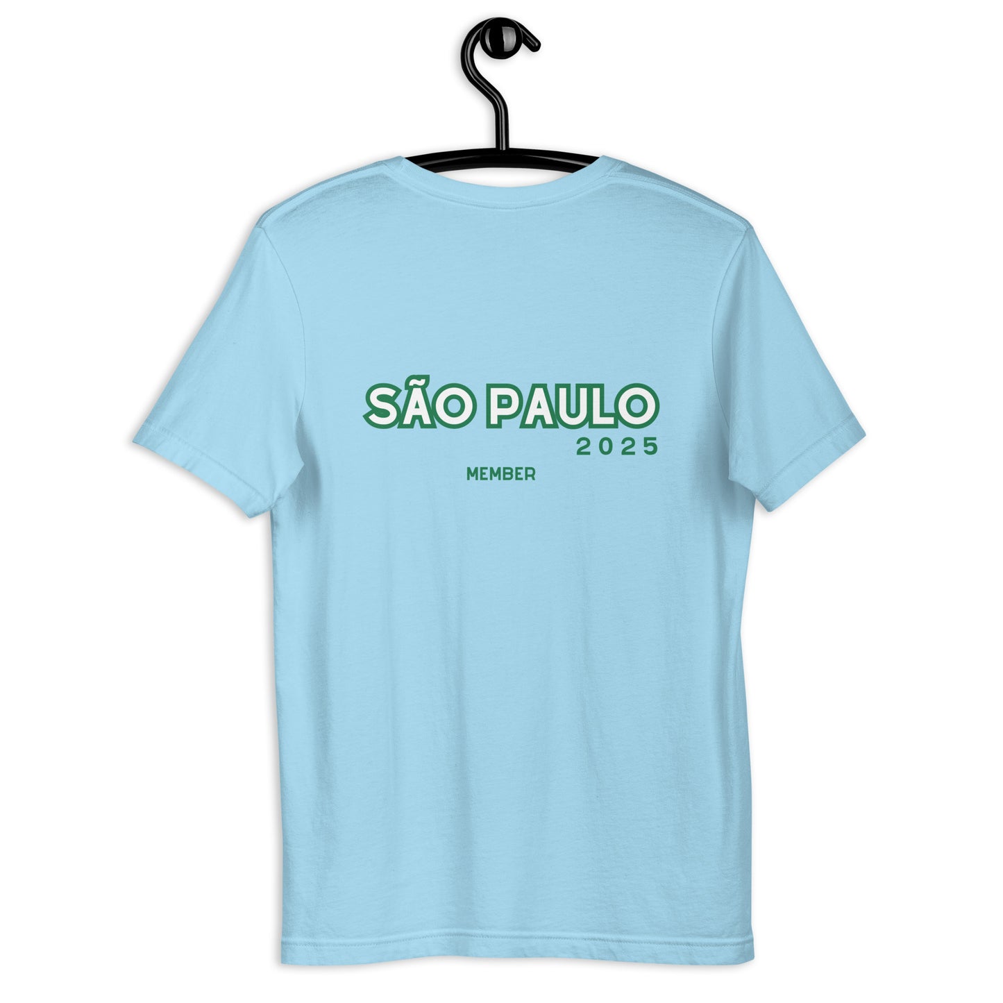 Sao Paulo 2025 T-Shirt Ocean Blue