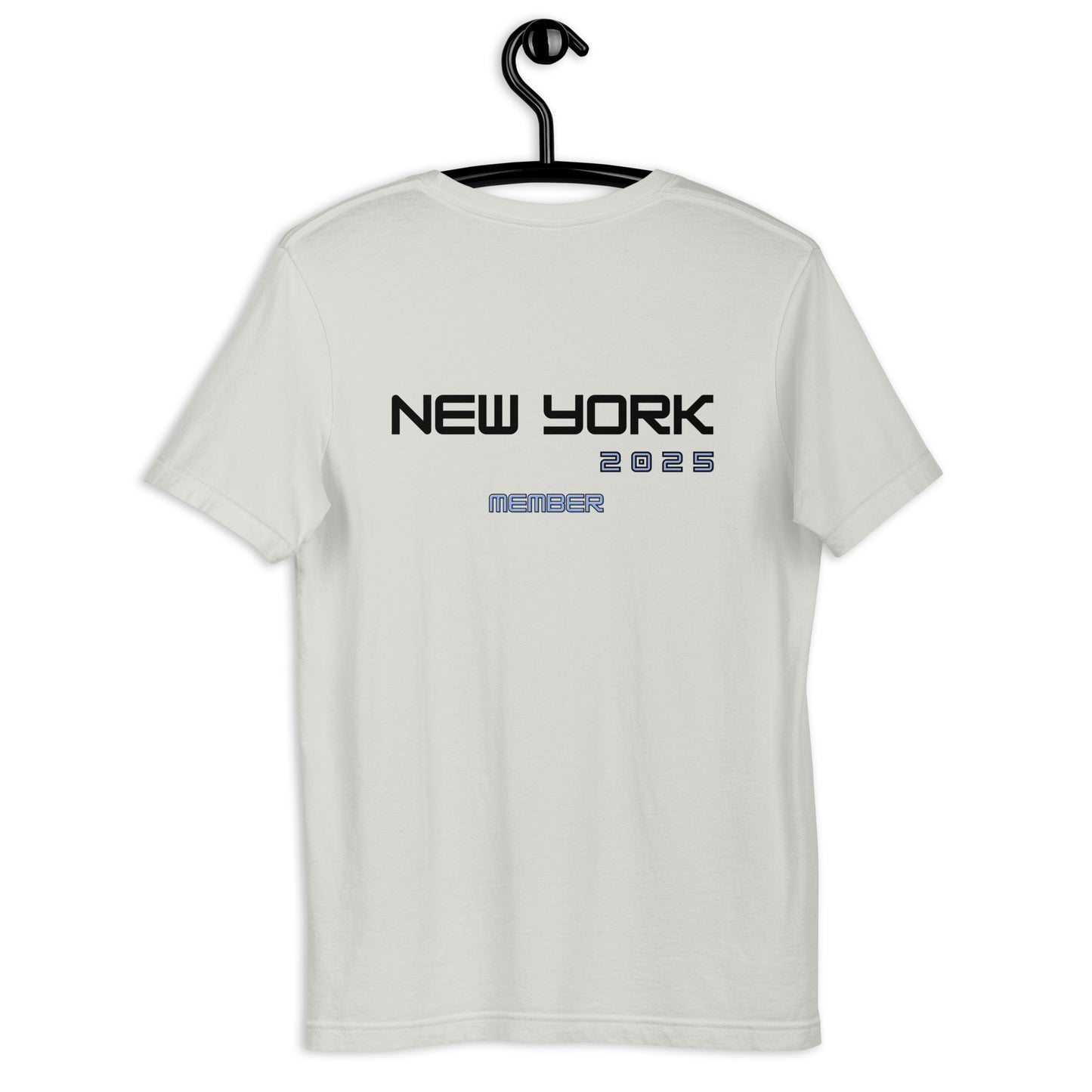 New York 2025 T-Shirt Silver