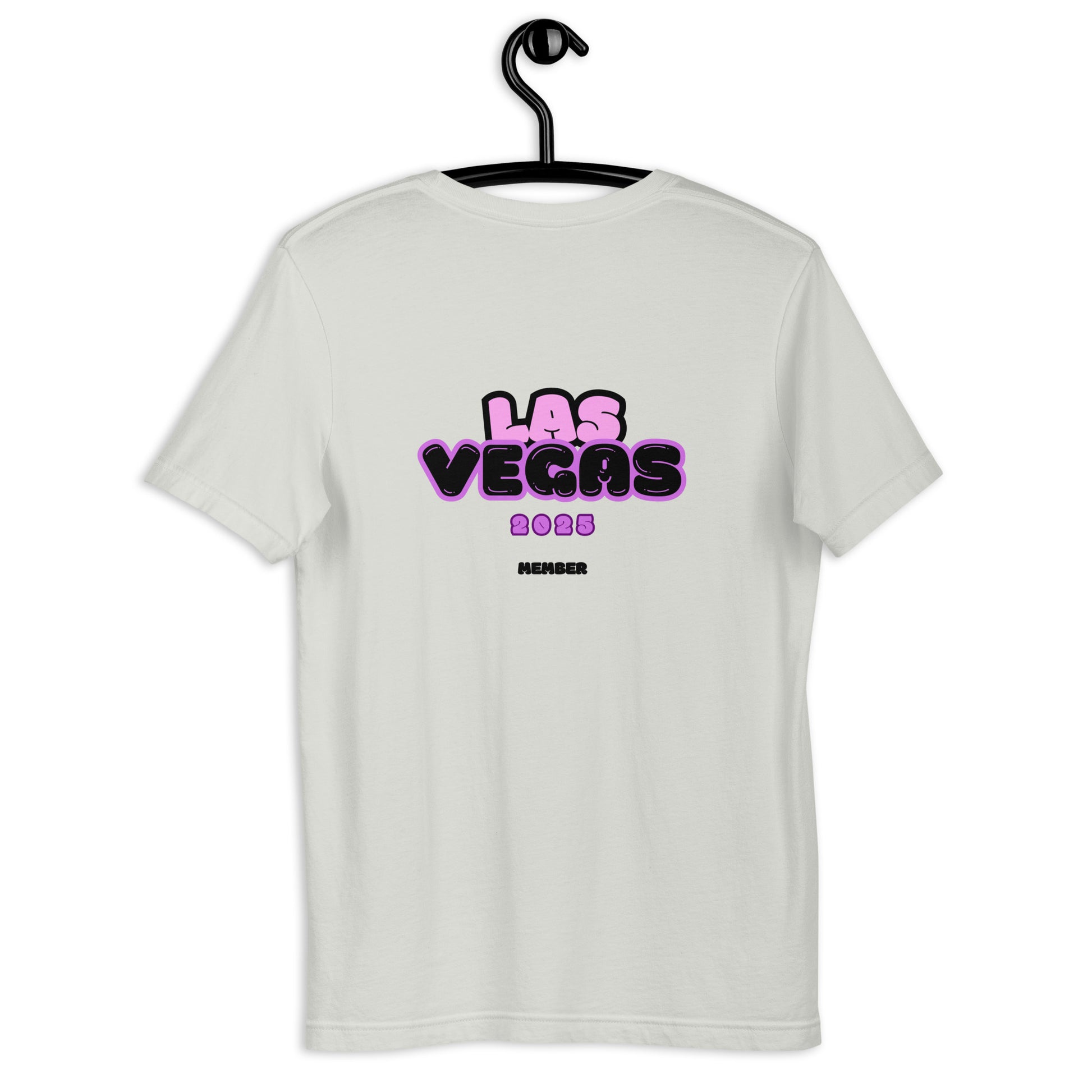 Las Vegas 2025 T-Shirt Silver