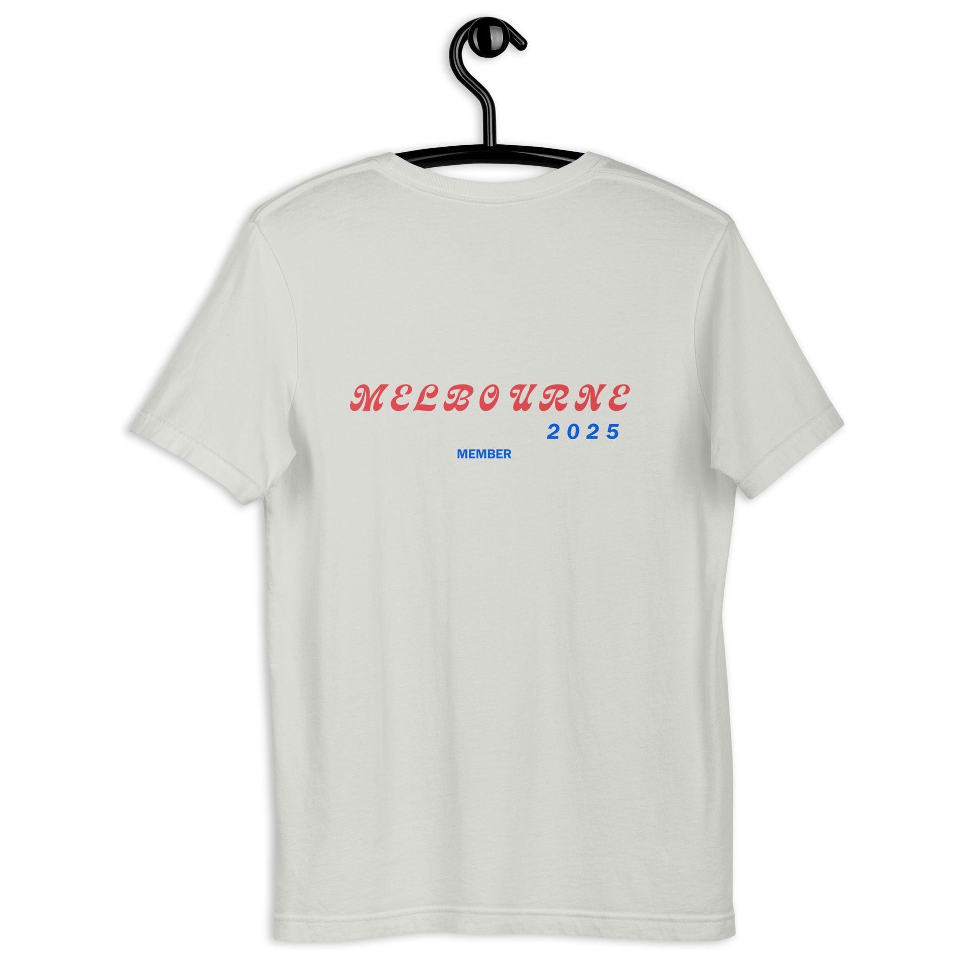 Melbourne 2025 T-Shirt Silver