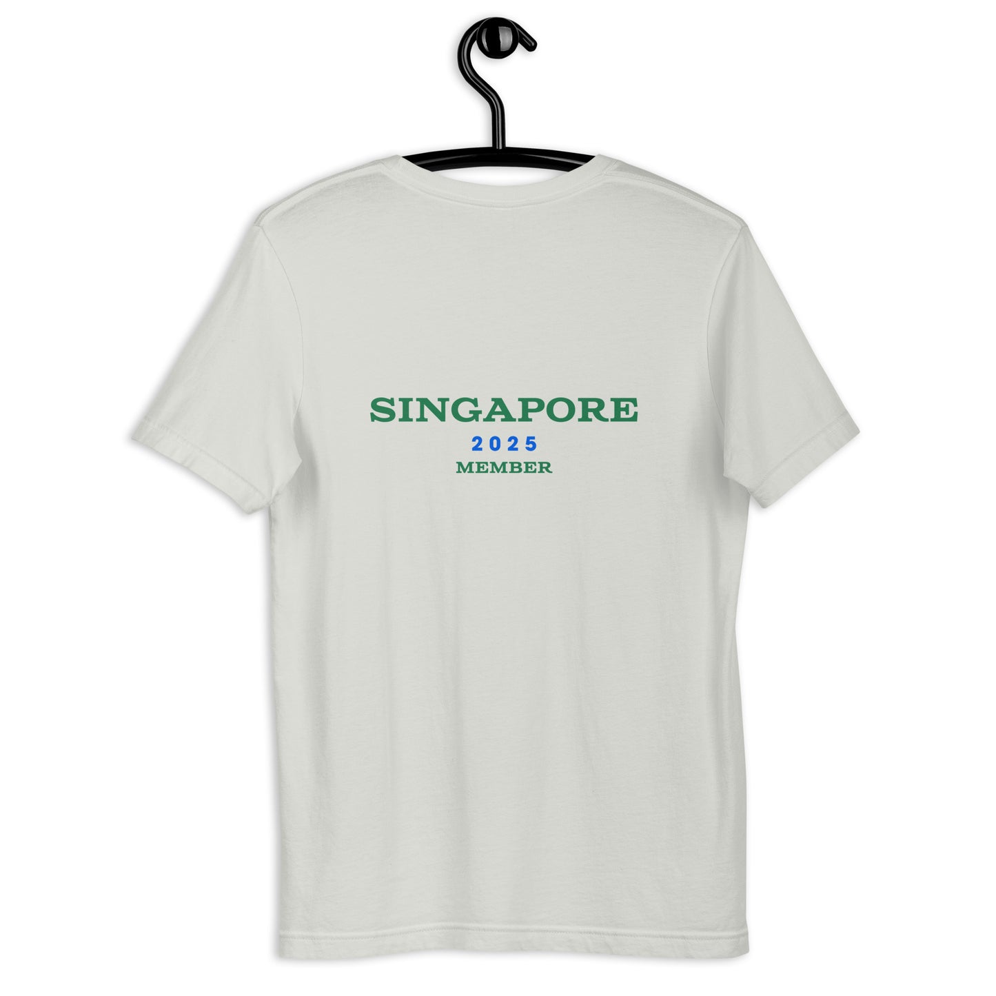 Singapore 2025 T-Shirt Silver