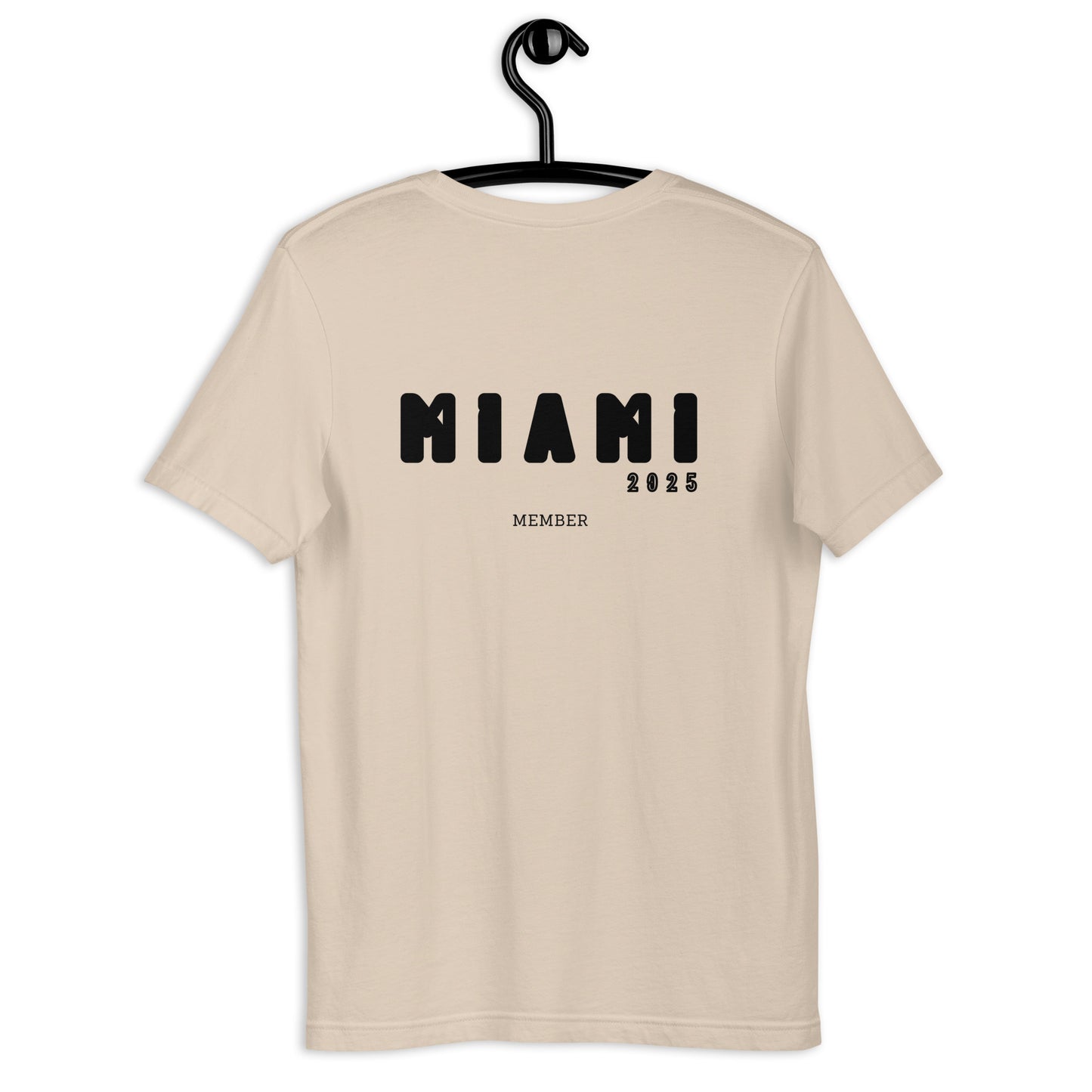 Miami 2025 T-Shirt Cream