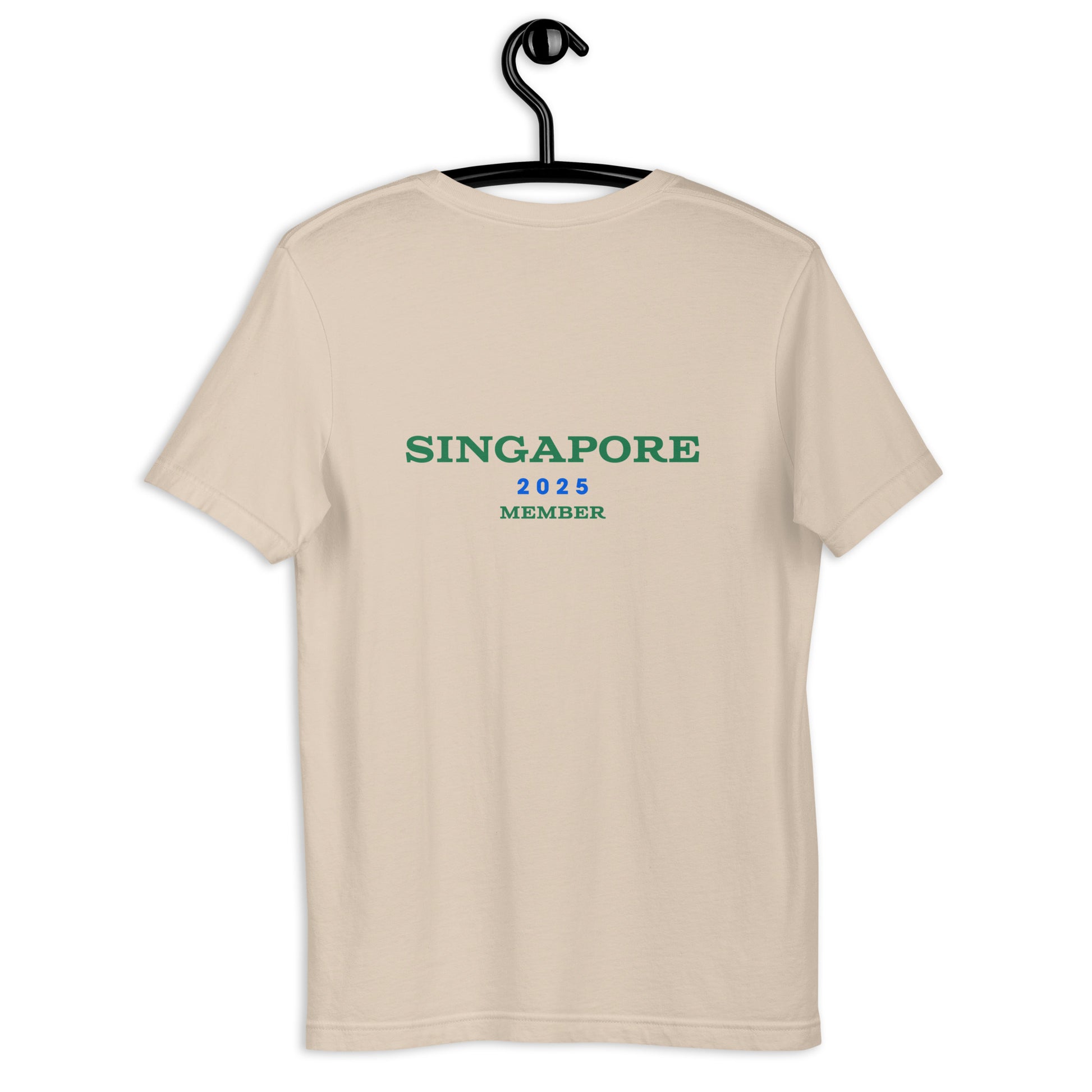 Singapore 2025 T-Shirt Cream