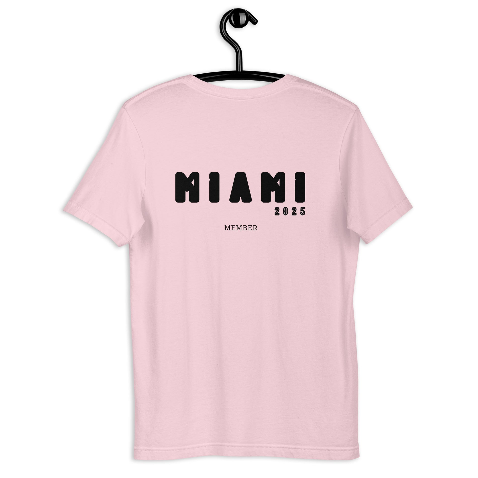 Miami 2025 T-Shirt Soft Pink