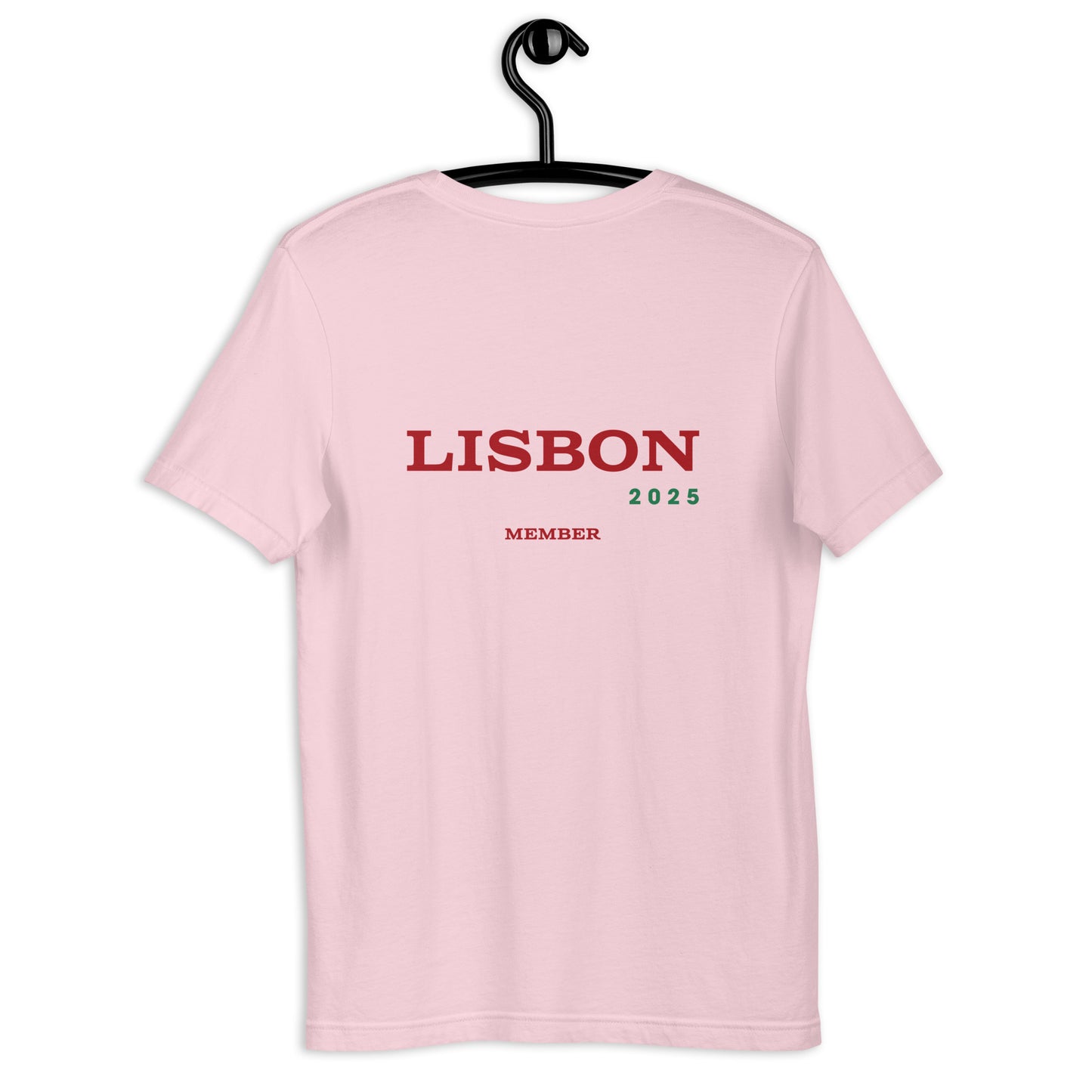 Lisbon 2025 T-Shirt Soft Pink