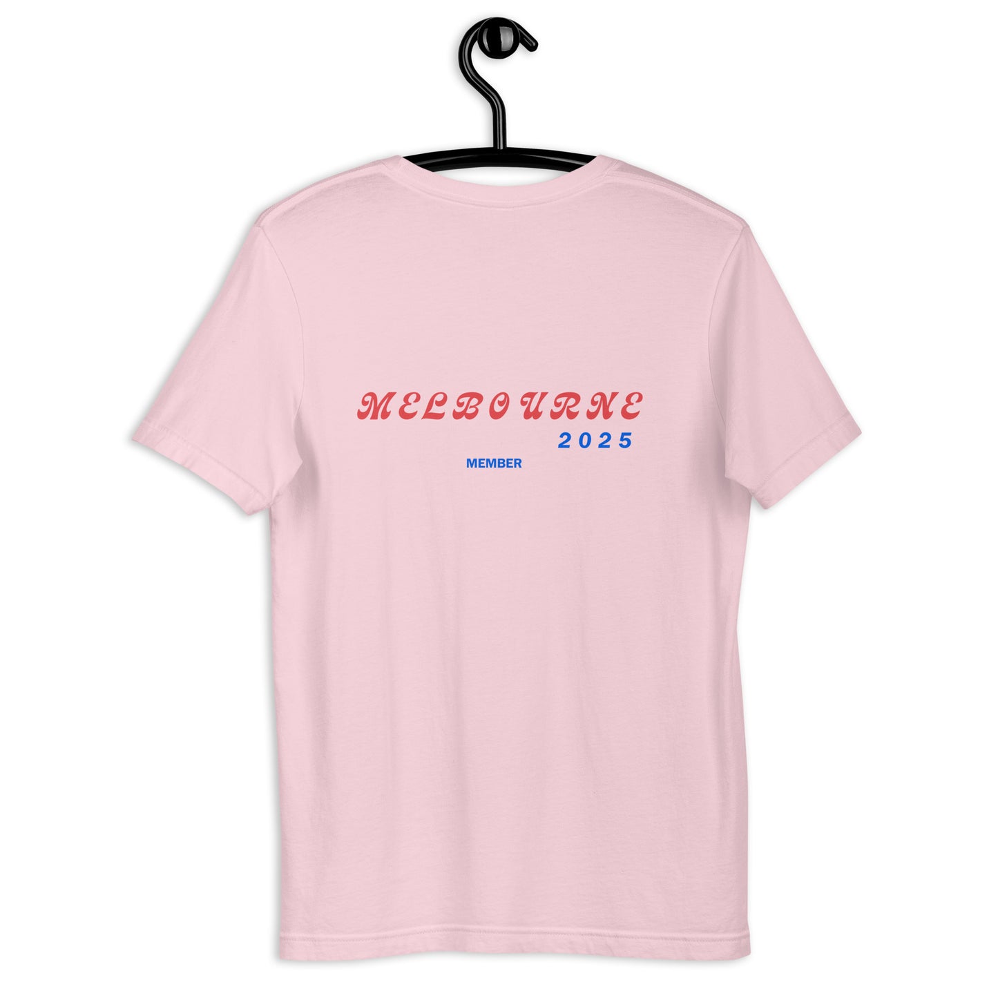 Melbourne 2025 T-Shirt Soft Pink