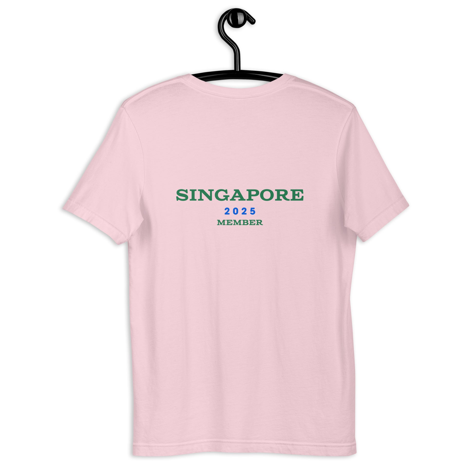 Singapore 2025 T-Shirt Soft Pink