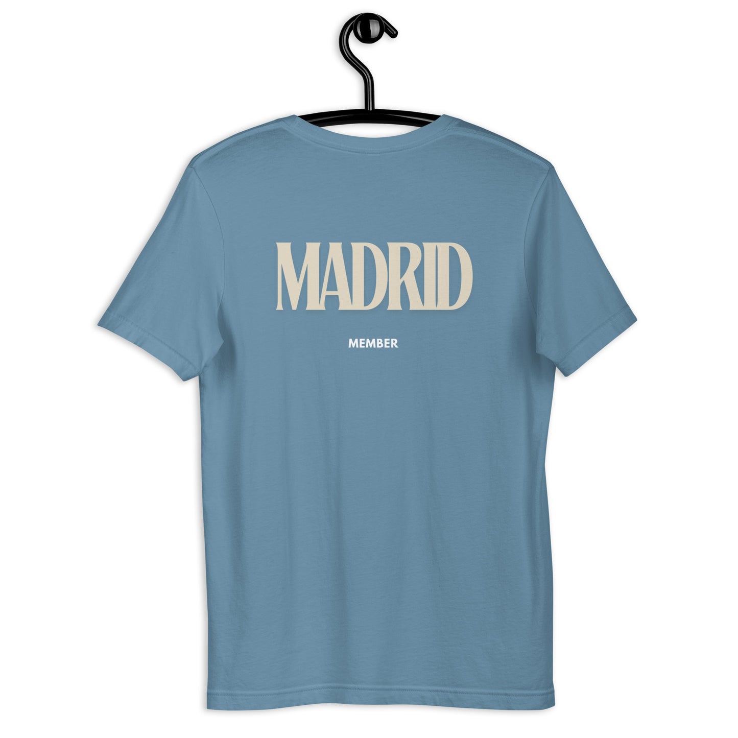 Madrid T-Shirt Steel Blue