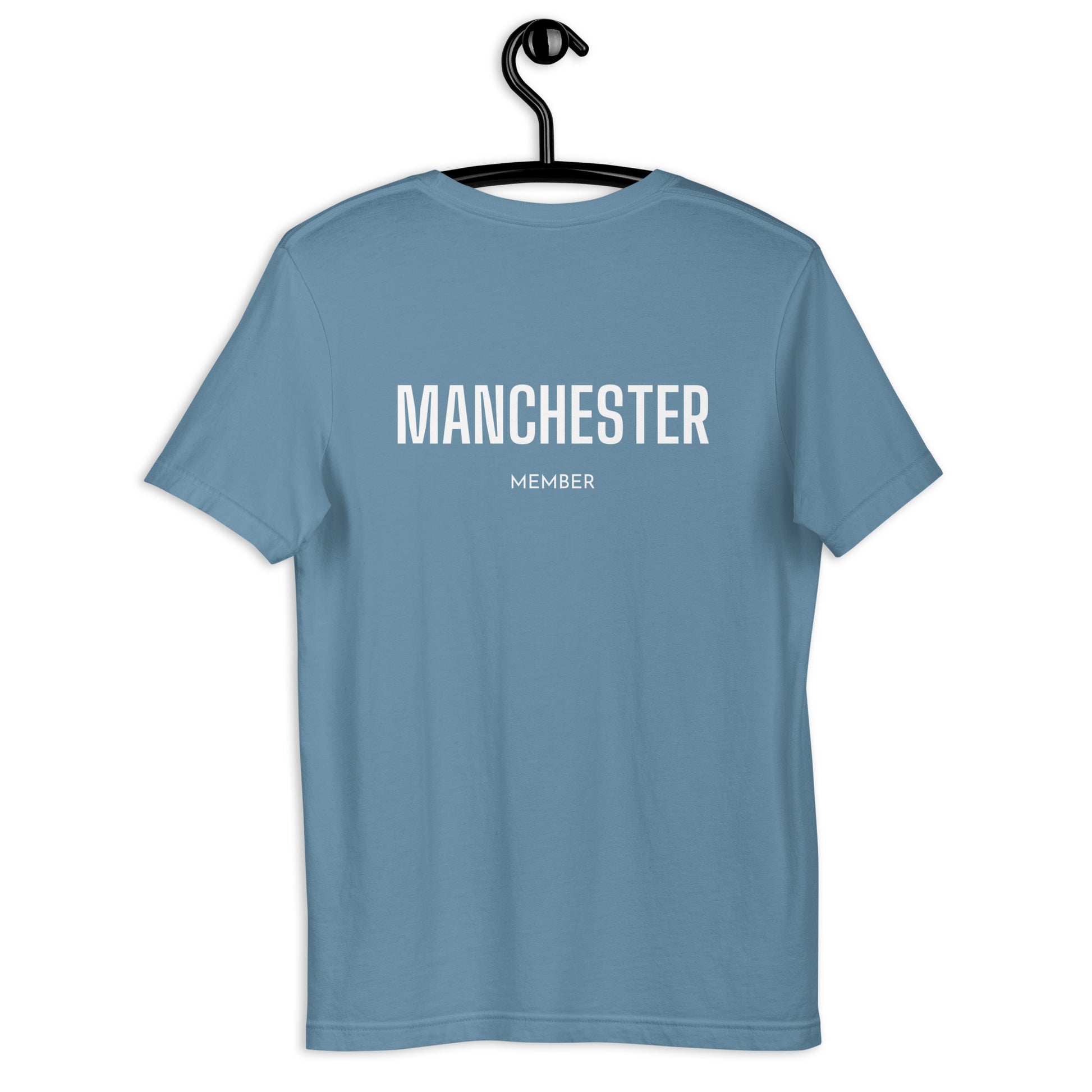 Manchester T-Shirt Steel Blue