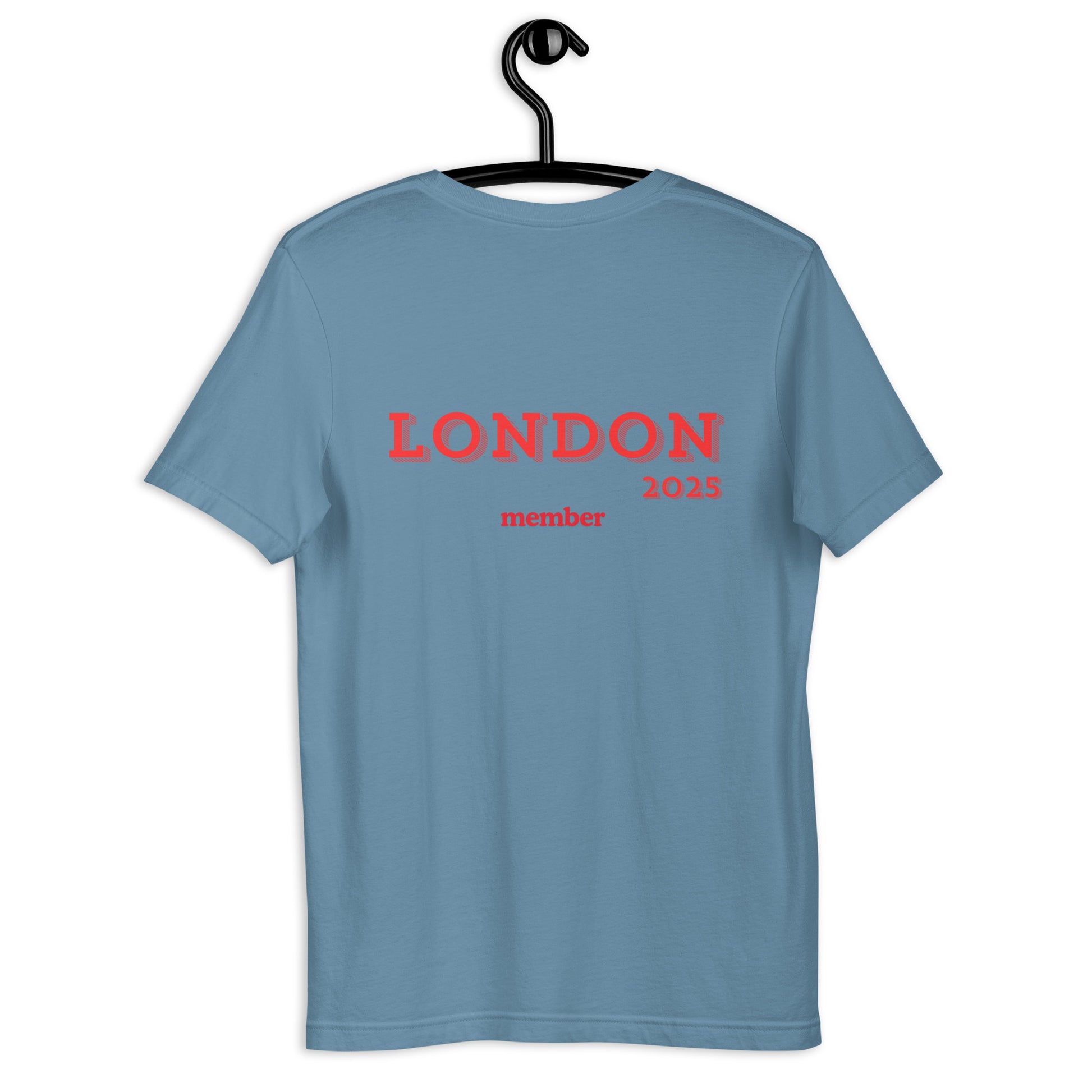 London T-Shirt 25 Steel Blue