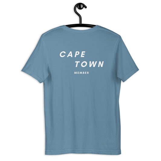 Cape Town T-Shirt Steel Blue