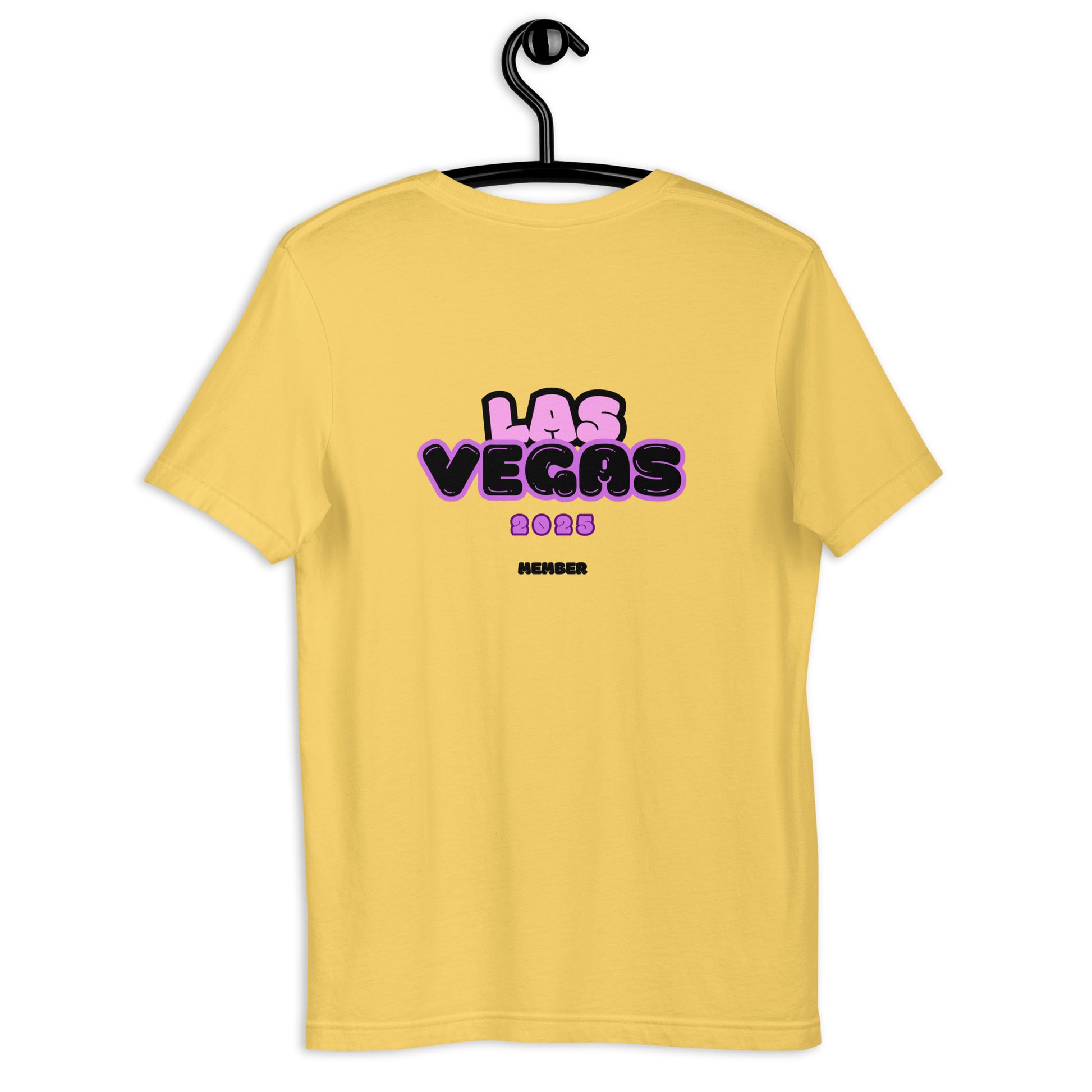 Las Vegas 2025 T-Shirt Yellow