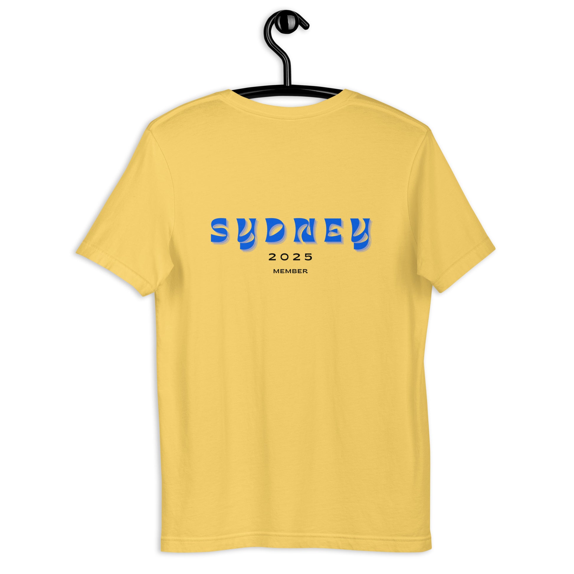 Sydney T-Shirt 2025 Yellow