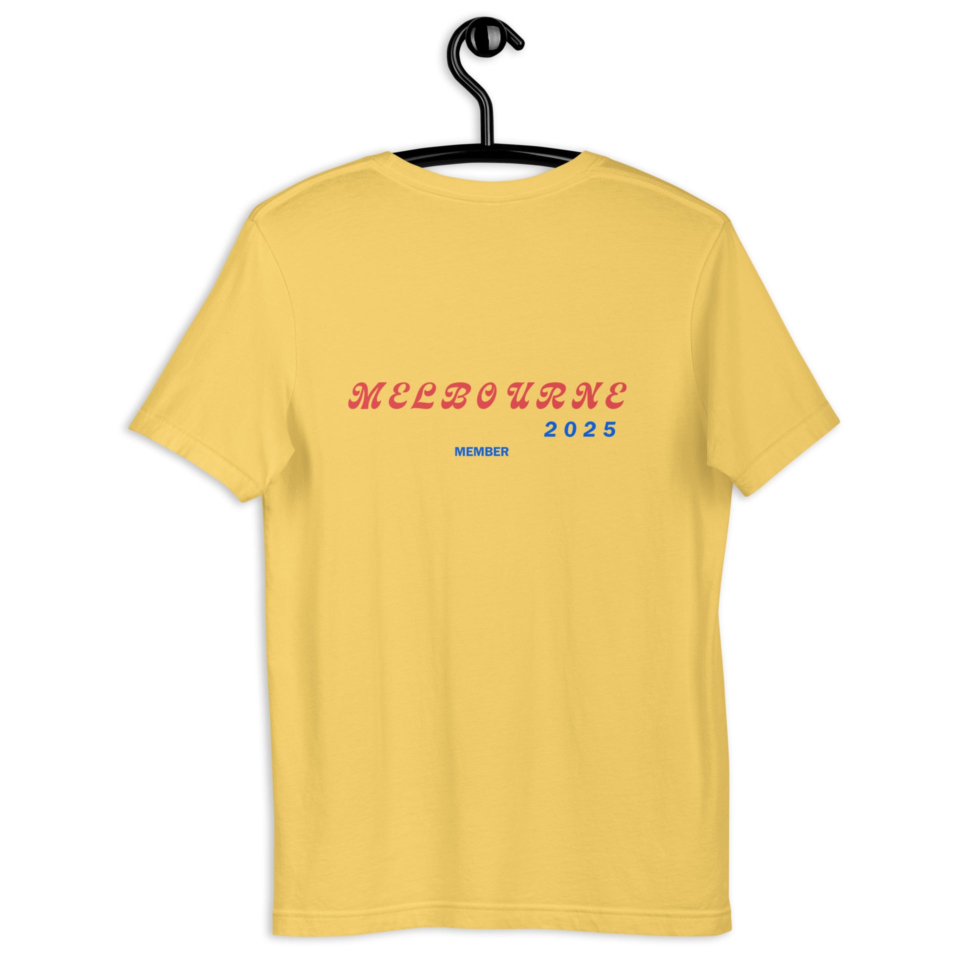 Melbourne 2025 T-Shirt Yellow